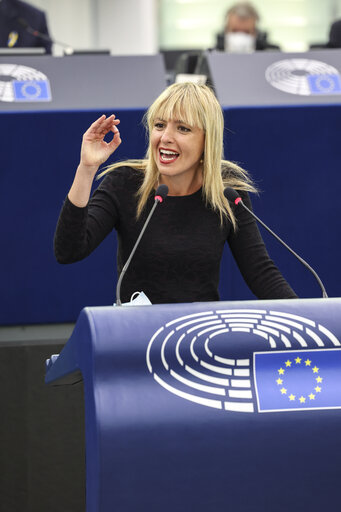 Fotografija 8: EP Plenary session - The deterioration of the situation of refugees as a consequence of Russian aggression against Ukraine