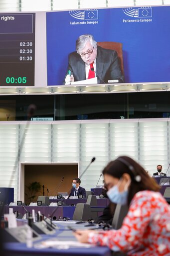 Снимка 29: EP Plenary session - Debates on cases of breaches of human rights, democracy and the rule of law - The situation of journalists and human rights defenders in Mexico