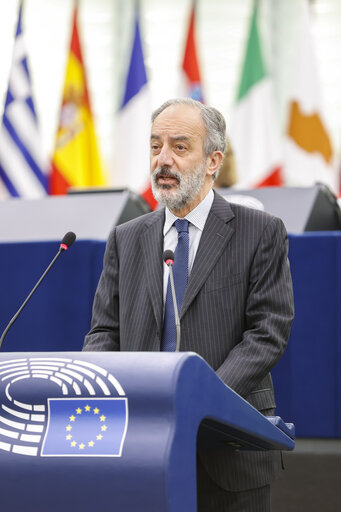 Photo 19: EP Plenary session - Debates on cases of breaches of human rights, democracy and the rule of law - The situation of journalists and human rights defenders in Mexico