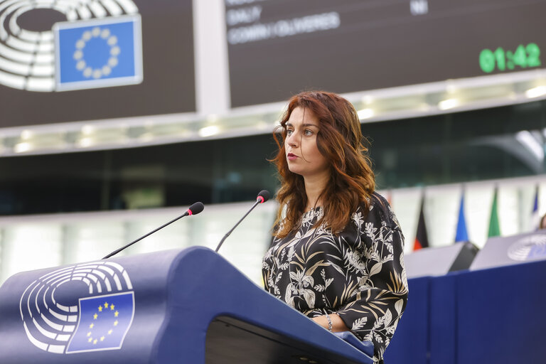 Photo 16: EP Plenary session - Debates on cases of breaches of human rights, democracy and the rule of law - The situation of journalists and human rights defenders in Mexico