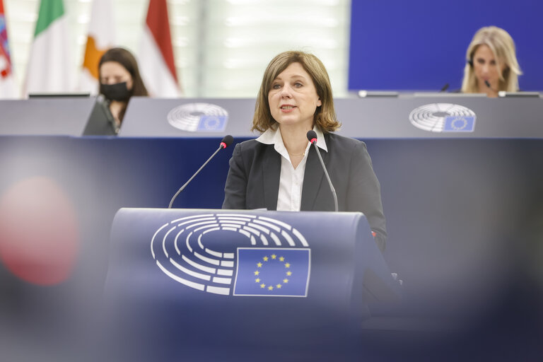 Photo 9: EP Plenary session - Debates on cases of breaches of human rights, democracy and the rule of law - The situation of journalists and human rights defenders in Mexico