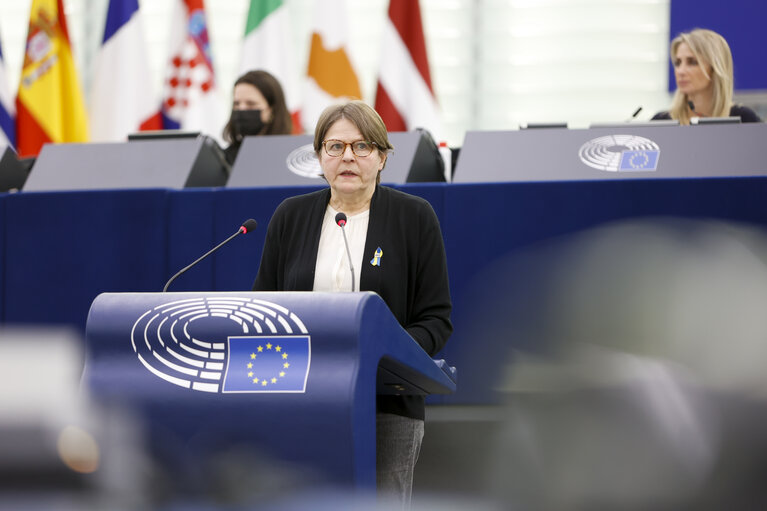 Φωτογραφία 47: EP Plenary session - Debates on cases of breaches of human rights, democracy and the rule of law - Myanmar, one year after the coup