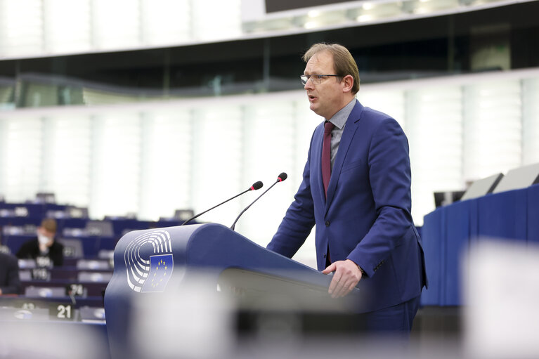 Fotografie 44: EP Plenary session - Debates on cases of breaches of human rights, democracy and the rule of law - Myanmar, one year after the coup