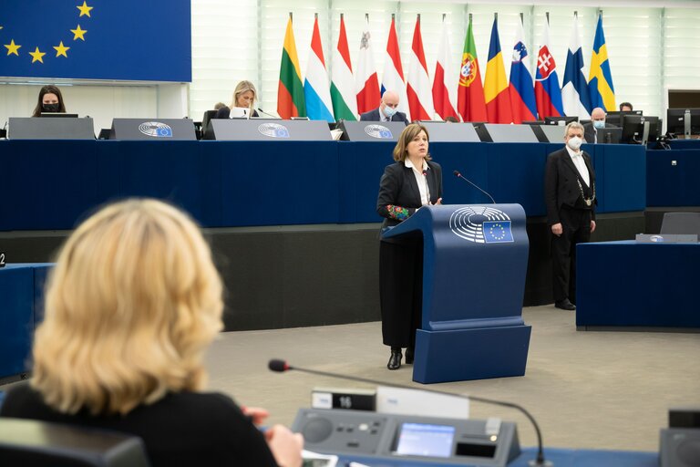 Φωτογραφία 37: EP Plenary session - Debates on cases of breaches of human rights, democracy and the rule of law - Destruction of cultural heritage in Nagorno-Karabakh