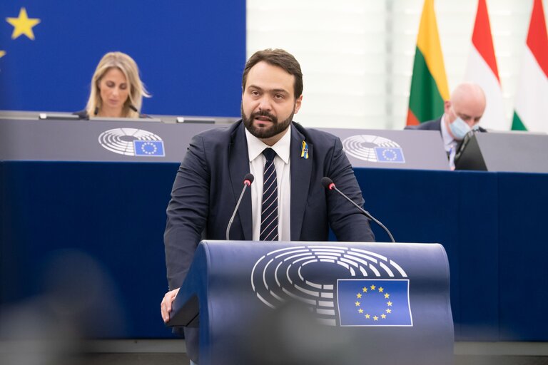 Fotografie 40: EP Plenary session - Debates on cases of breaches of human rights, democracy and the rule of law - Destruction of cultural heritage in Nagorno-Karabakh