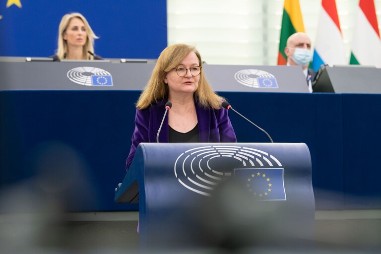 Fotografie 30: EP Plenary session - Debates on cases of breaches of human rights, democracy and the rule of law - Destruction of cultural heritage in Nagorno-Karabakh