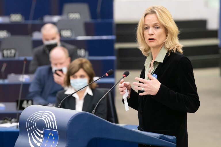 Fotografie 25: EP Plenary session - Debates on cases of breaches of human rights, democracy and the rule of law - Destruction of cultural heritage in Nagorno-Karabakh