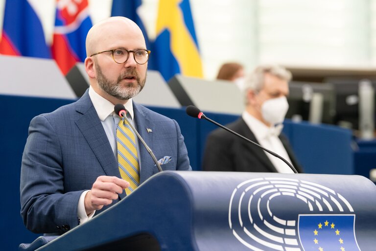 Fotografie 24: EP Plenary session - Debates on cases of breaches of human rights, democracy and the rule of law - Destruction of cultural heritage in Nagorno-Karabakh