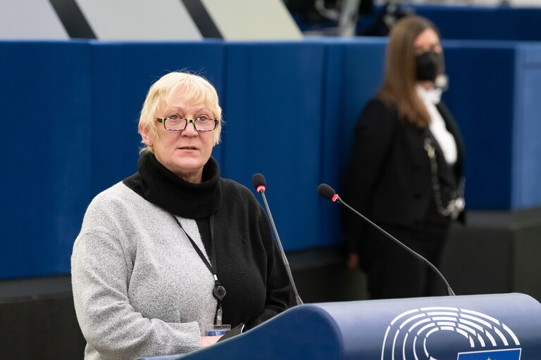 Φωτογραφία 10: EP Plenary session - Debates on cases of breaches of human rights, democracy and the rule of law - Destruction of cultural heritage in Nagorno-Karabakh