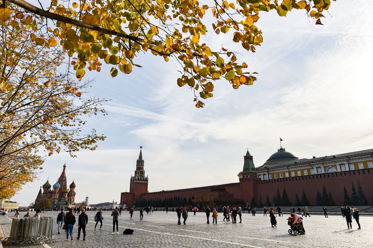 Views of Moscow - the candidature of opposition leader Alexei Navalny for the Sakharov Prize for Freedom of Thought 2021 - The Kremlin