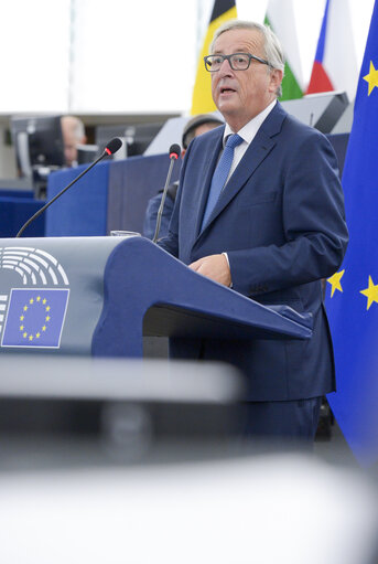 Fotografie 23: State of the Union 2016 - Statement by the President of the Commission - Plenary session week 37 at the EP in Strasbourg