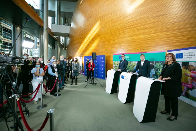 Conference on the Future of Europe (CoFoE) - Press conference