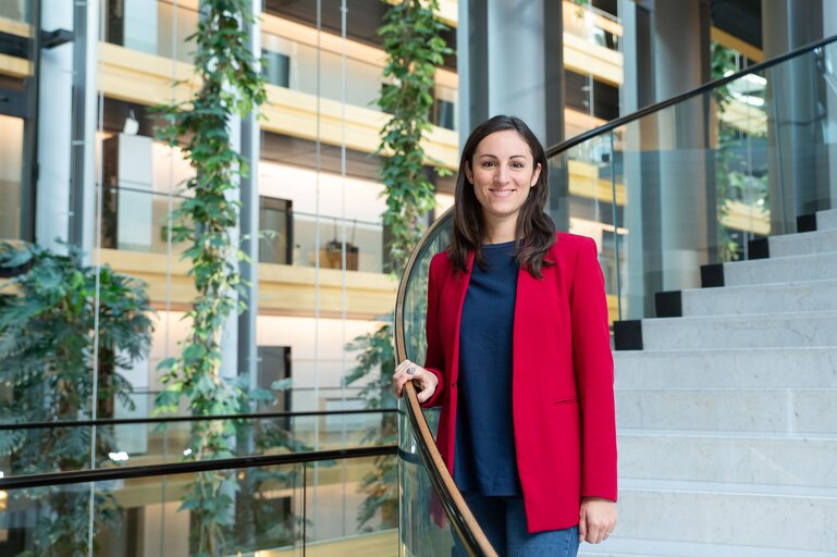 Eleonora EVI in the EP in Strasbourg