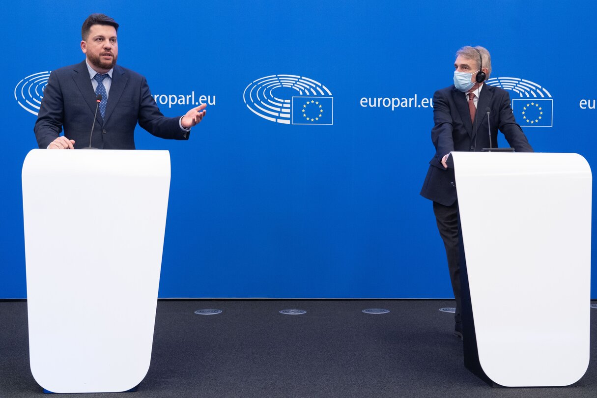 Sakharov Prize Award Week 2021 -  Press Conference.