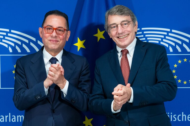 David SASSOLI, EP President meets with Gianni PITTELLA