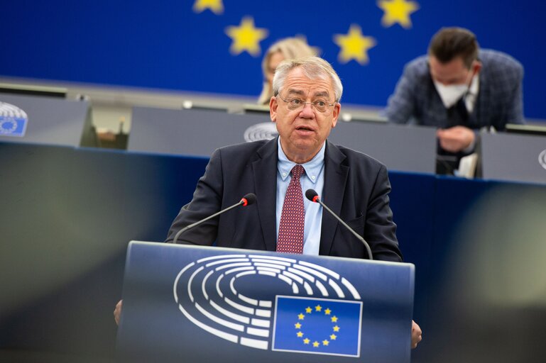 Photo 26: EP Plenary Session - Presentation of the Court of Auditors' annual report 2020