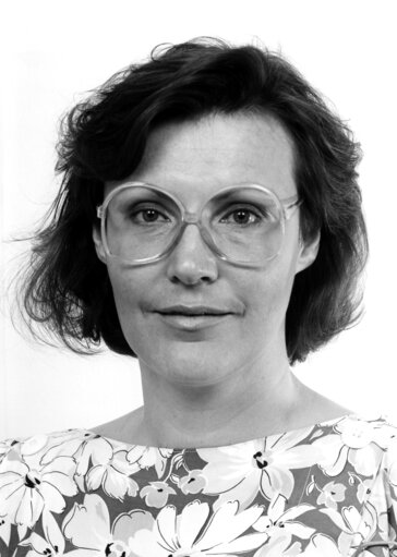 Fotografija 1: Portrait of Heidemarie WIECZOREK-ZEUL, MEP during 1974-1984 (1st parliamentary term)