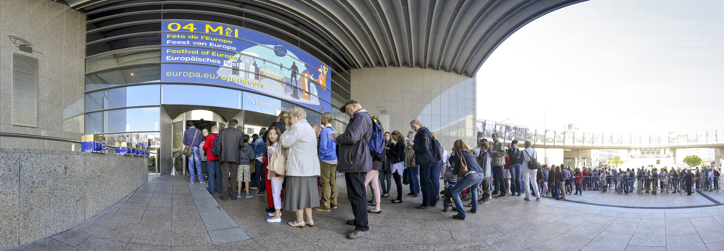 Open Day 2013 in the European Parliament in Brussels