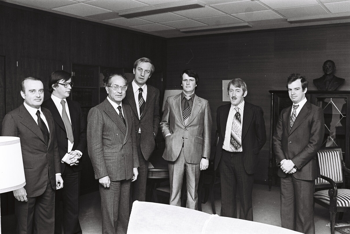 Meetings at the EP in Luxembourg in January 1978