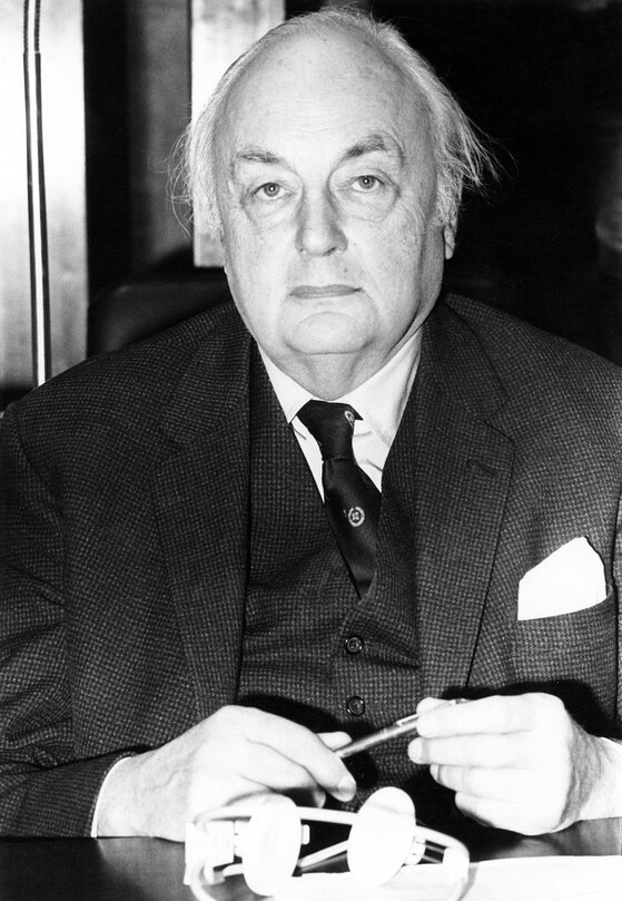 Lord GLADWYN JEBB, during a session in Strasbourg, France, 5 April 1975.