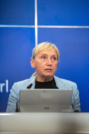 Press Conference 'Political agreement reached EU Asylum Agency'