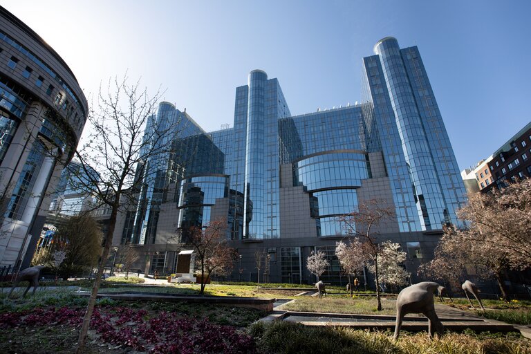 EP buildings in Brussels - General views - SPINELLI Building