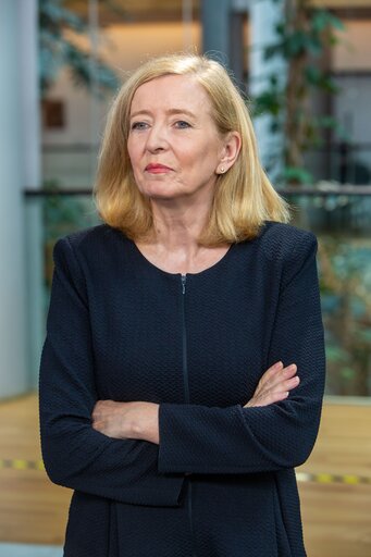 Portrait of Emily O'REILLY the European Ombudsman