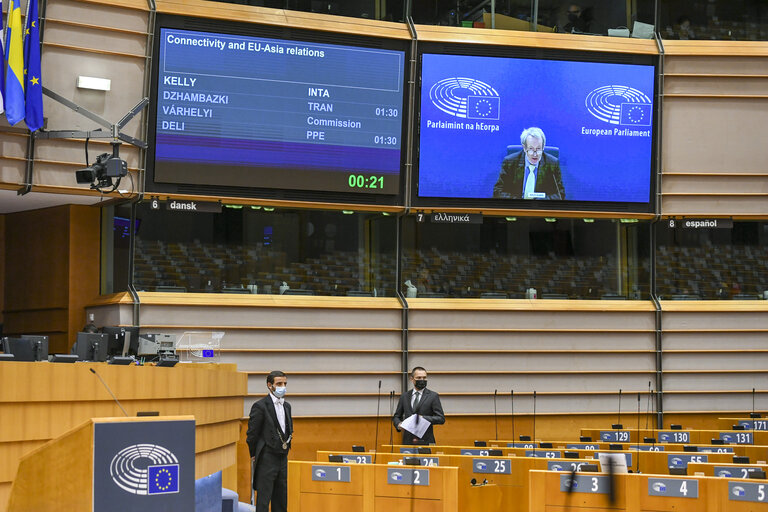 EP plenary session - Connectivity and EU-Asia relations