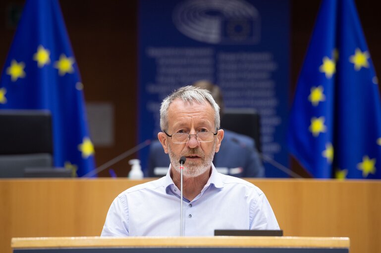 Снимка 10: EP Plenary session - Debates on cases of breaches of human rights, democracy and the rule of law - Bolivia and the arrest of former President Jeanine Anez and other officials