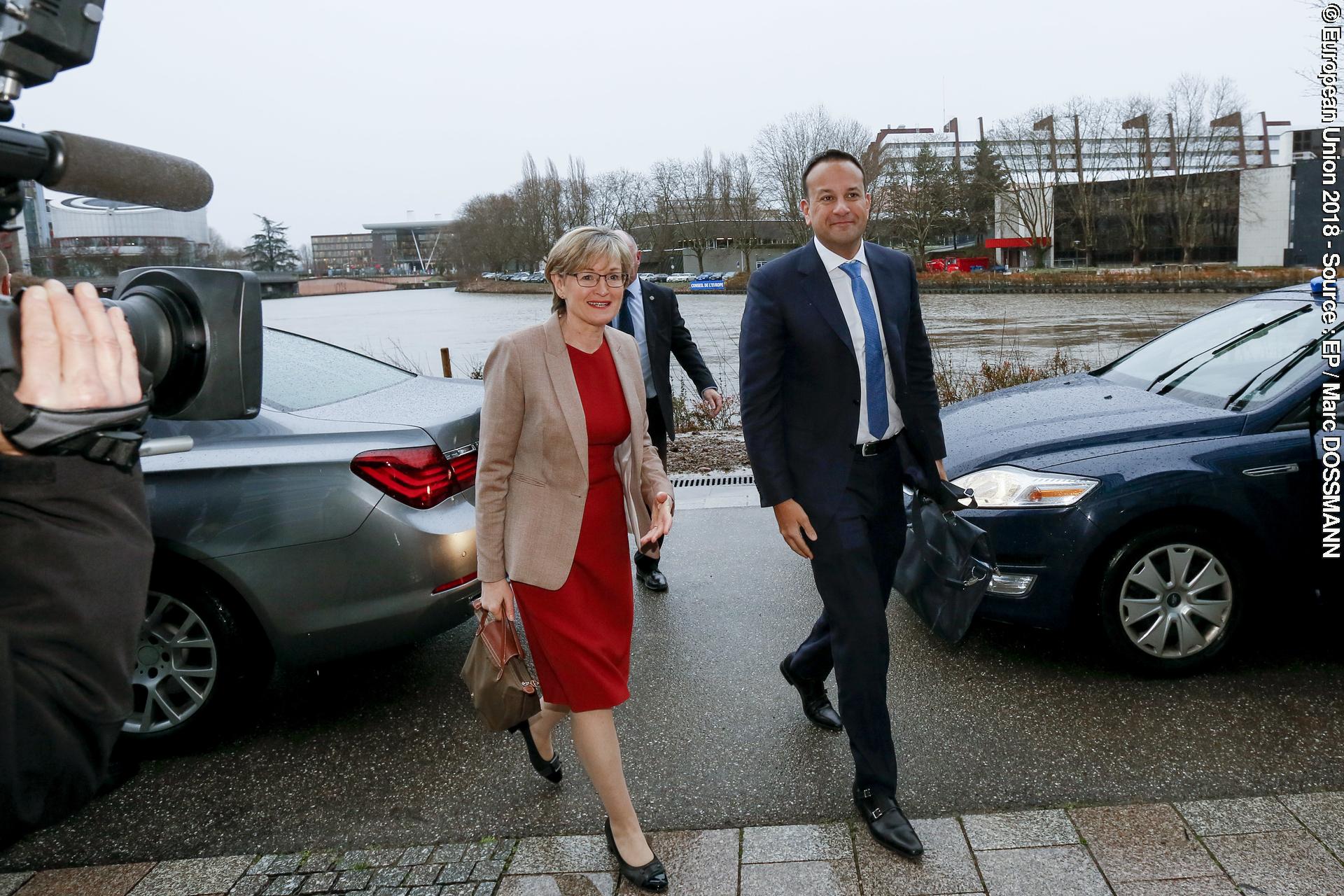 Fotografija 11: Antonio TAJANI, EP President meets with Leo VARADKAR,  Prime Minister of Ireland