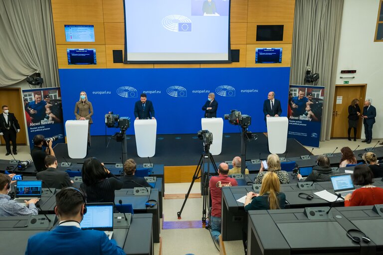 Fotó 35: Sakharov Prize Award Week 2021 - Press Conference