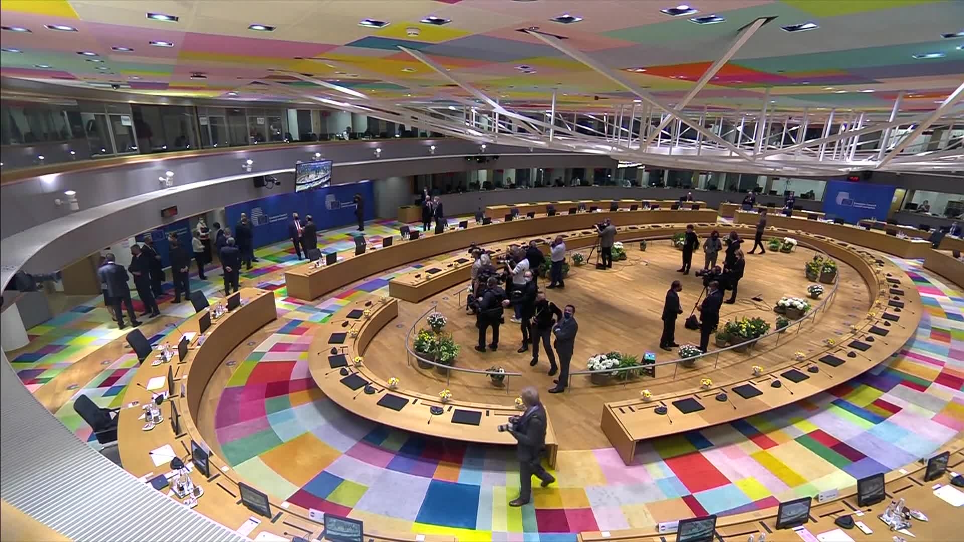 Special European Council, 24-25 May 2021: arrival of David SASSOLI, EP President, and roundtable (24/05) and extracts from the press conference (25/05)