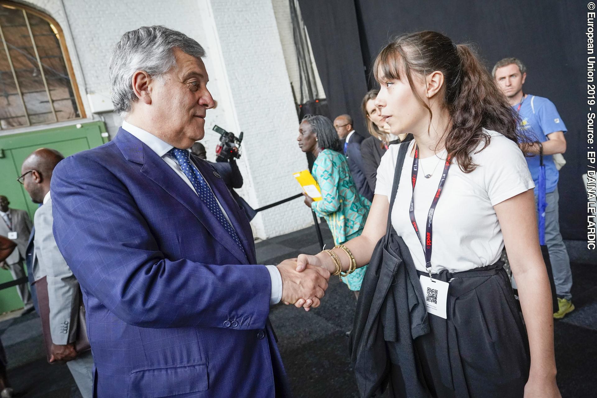 Foto 1: European Development Days - Opening Ceremony in presence of Antonio TAJANI - EP President