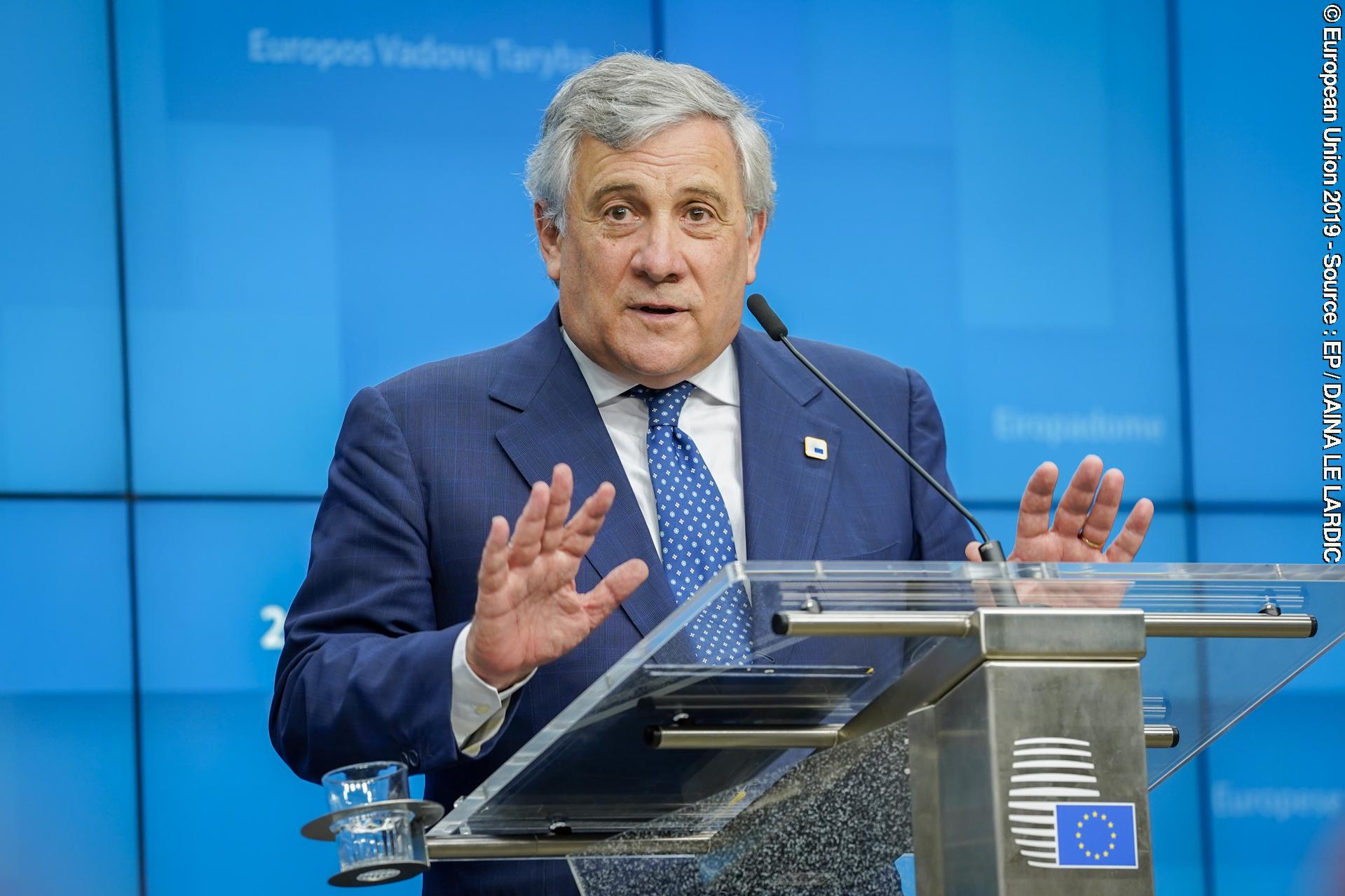 Fotografie 3: European Council meeting - Press conference by EP President