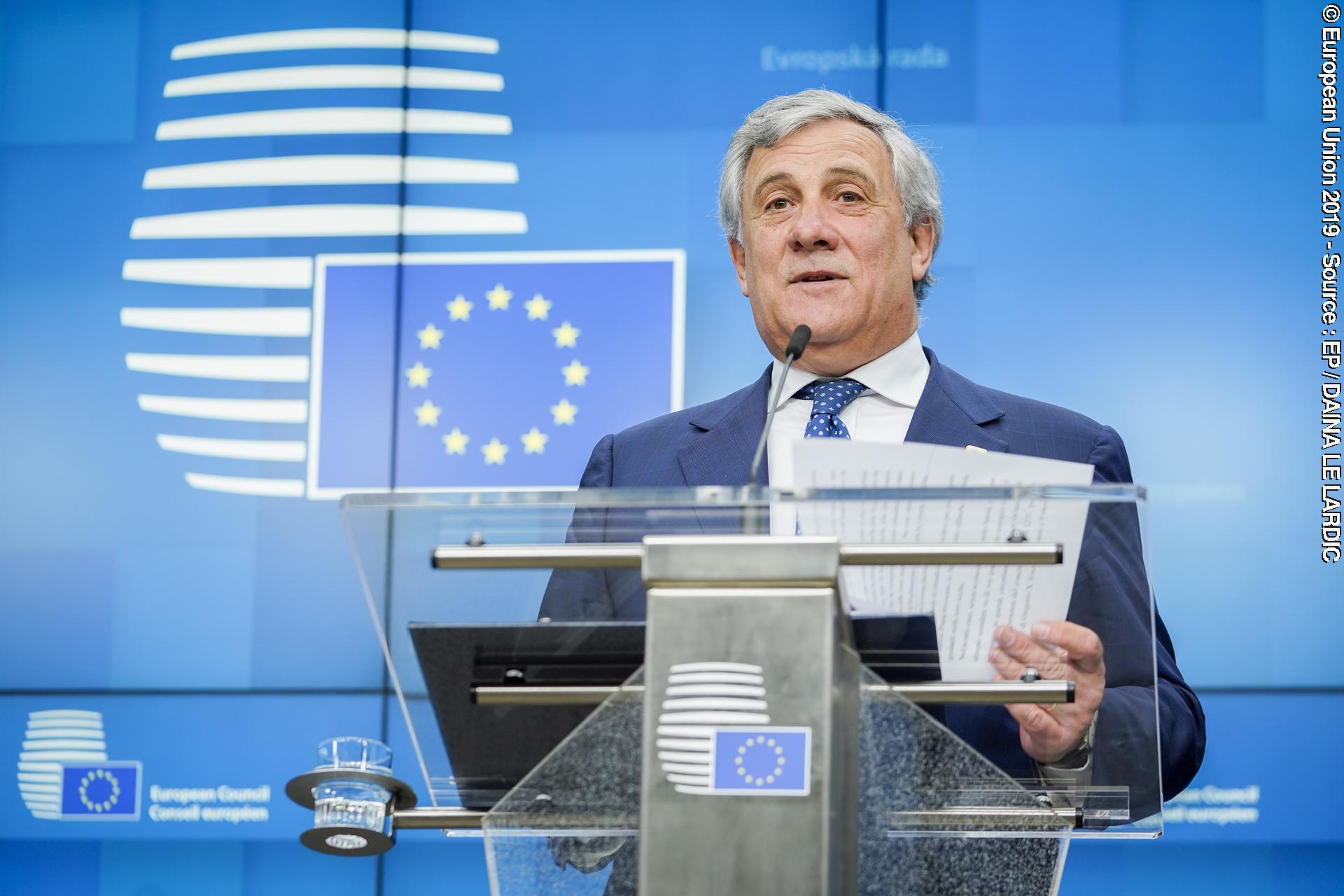 European Council meeting - Press conference by EP President