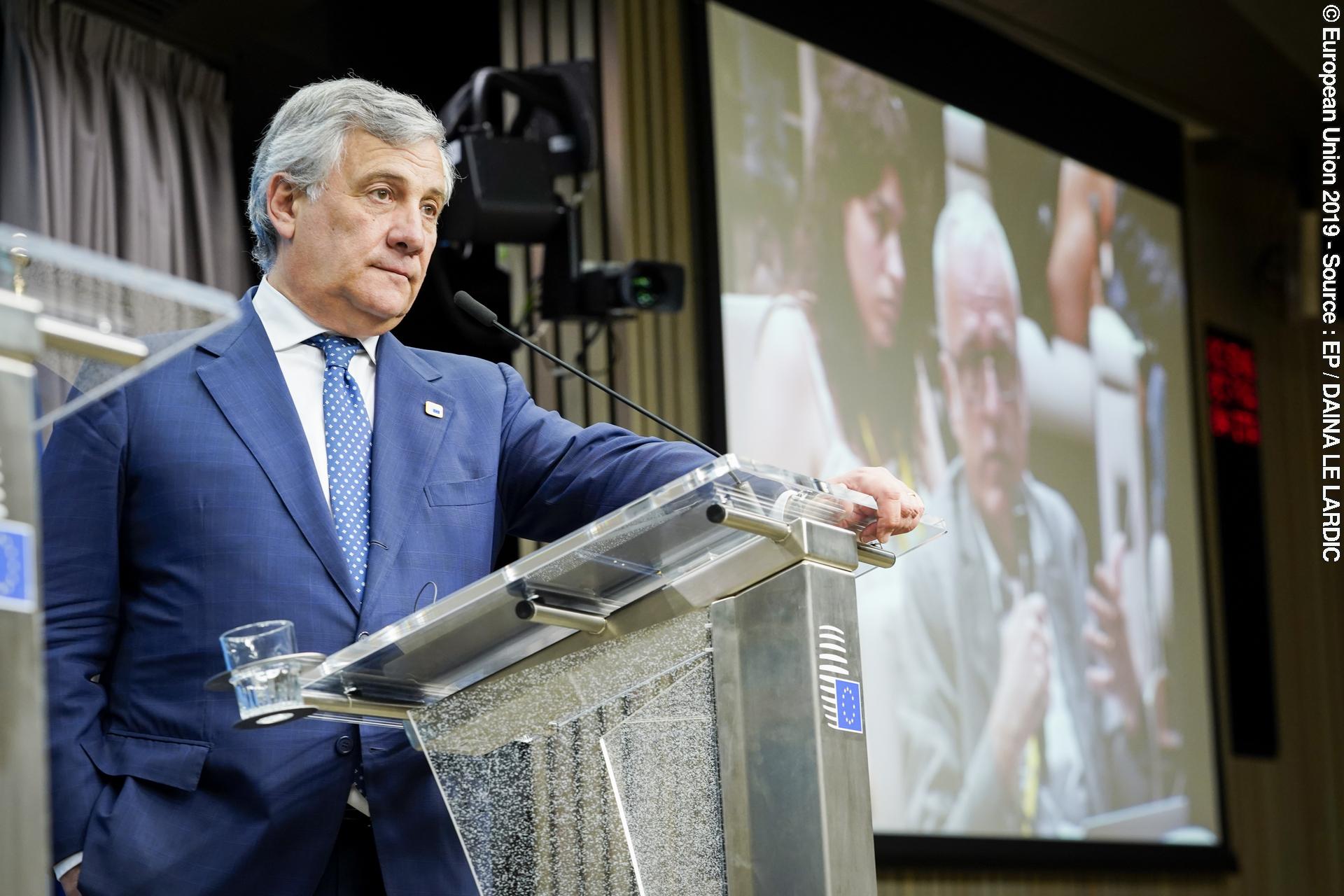 Φωτογραφία 7: European Council meeting - Press conference by EP President