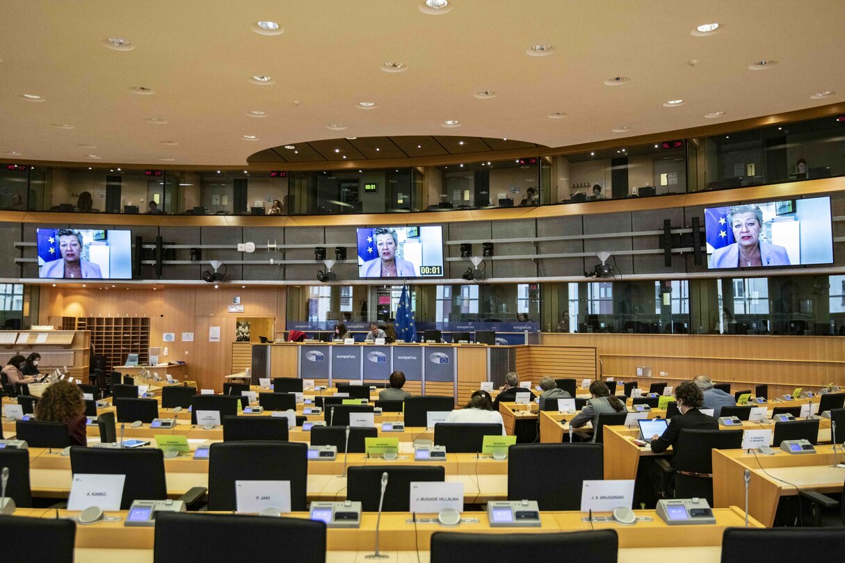 LIBE Committee -  Implementation of the Temporary Protection Directive in the context of the war in Ukraine - Exchange of views with European Commissioner for Home Affairs