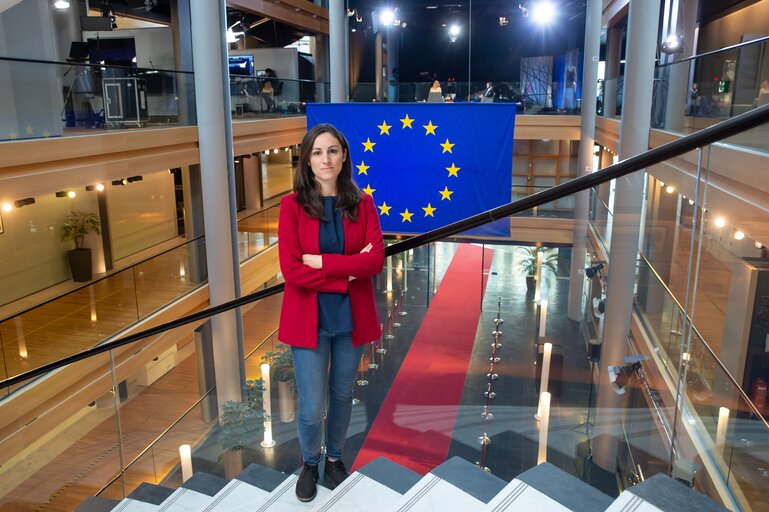 Valokuva 5: Eleonora EVI in the EP in Strasbourg