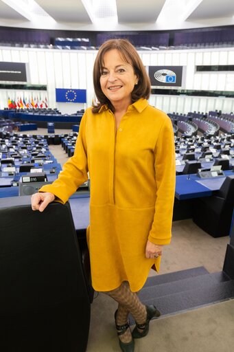 Marlene MORTLER in the EP in Strasbourg