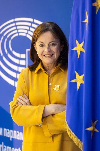 Marlene MORTLER in the EP in Strasbourg