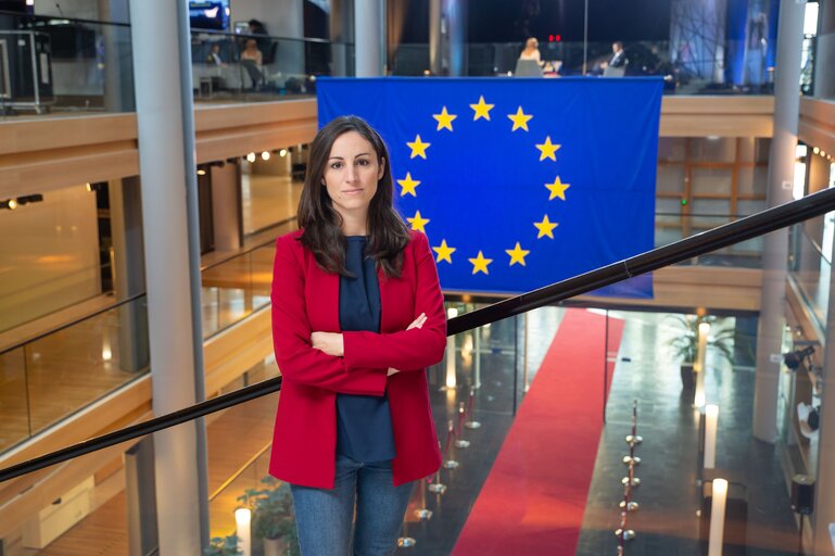 Eleonora EVI in the EP in Strasbourg