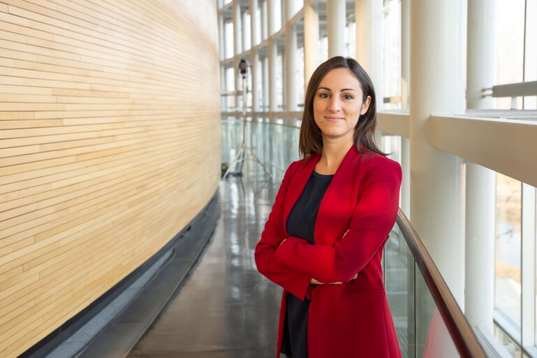 Eleonora EVI in the EP in Strasbourg