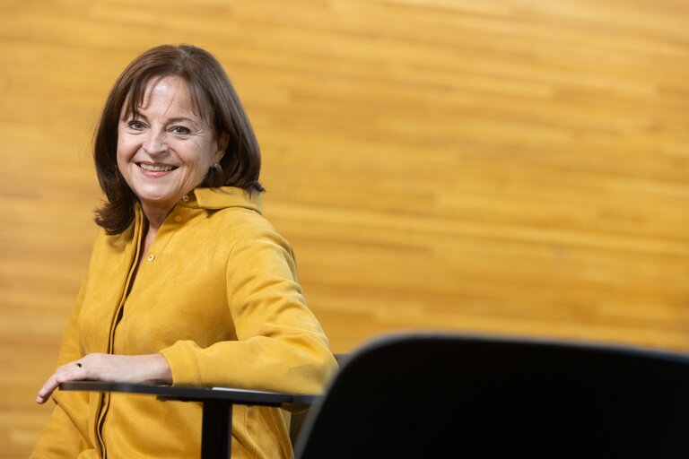 Fotografie 10: Marlene MORTLER in the EP in Strasbourg