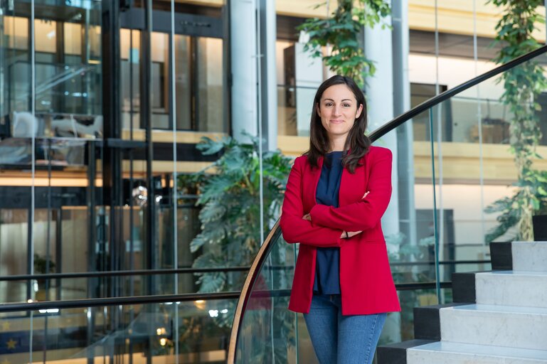 Eleonora EVI in the EP in Strasbourg