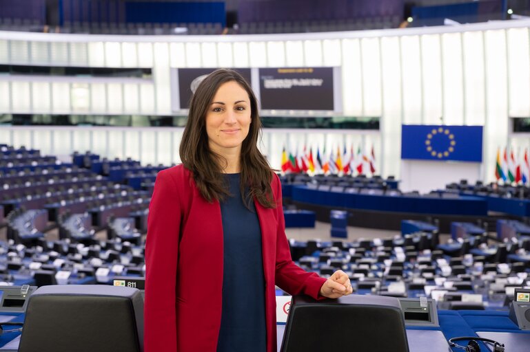 Eleonora EVI in the EP in Strasbourg