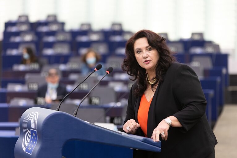 Photo 2: EP Plenary Session - Debates on cases of breaches of human rights, democracy and the rule of law - The human rights situation in Cameroon