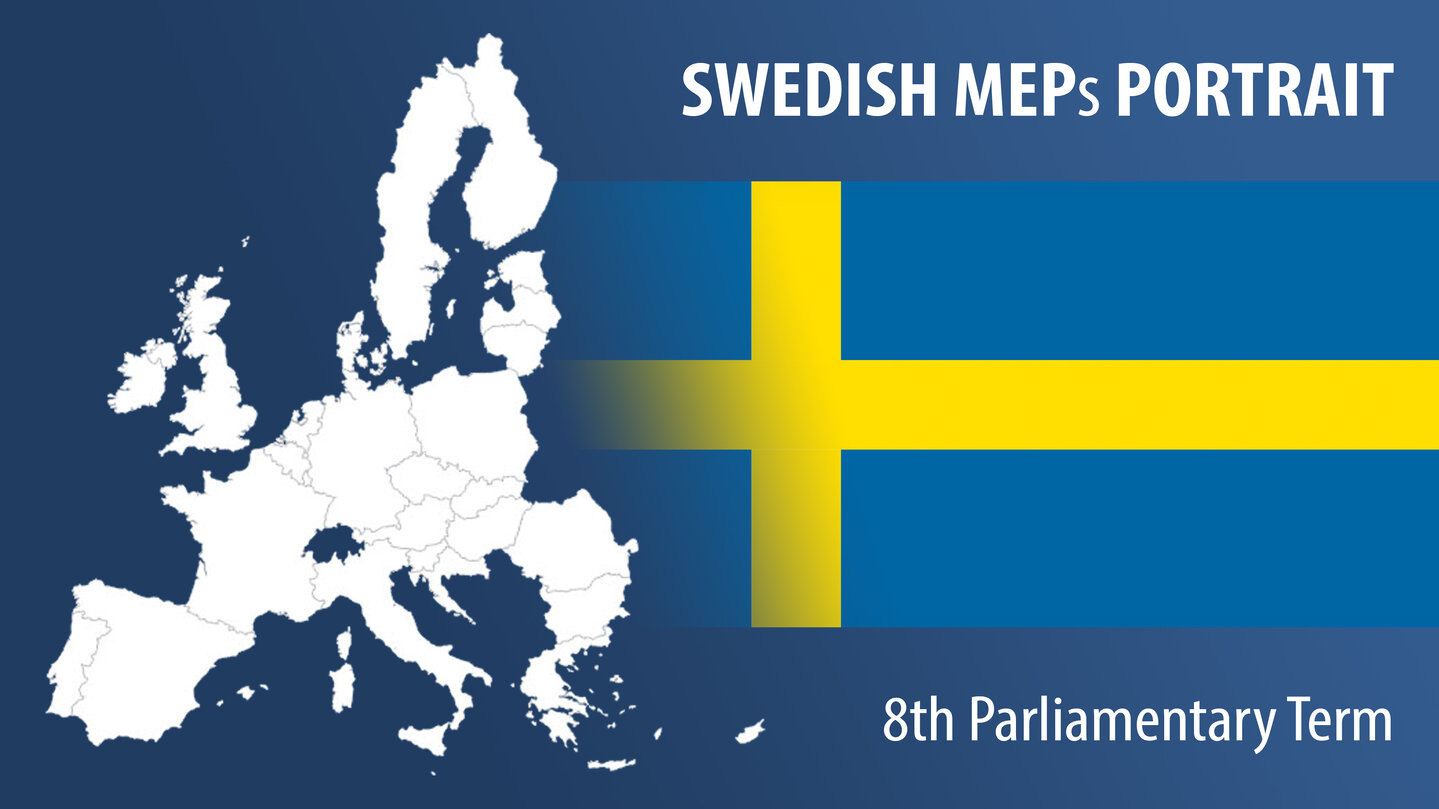 SWEDISH MEPs official portrait - 8th Parliamentary term