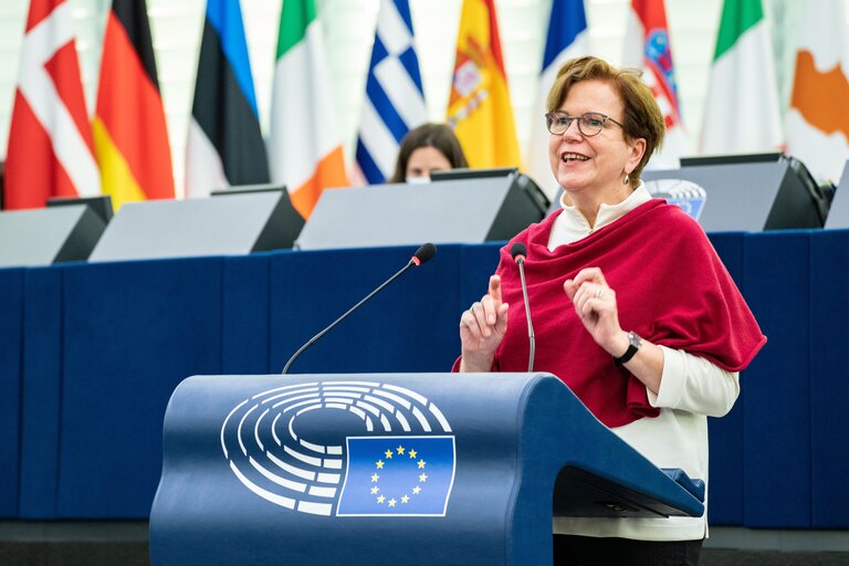 Photo 12: EP Plenary Session - Introduction of a European Social Security number with a personal labour card - O.Q. to Commission