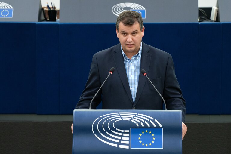 Foto 7: EP Plenary Session - Introduction of a European Social Security number with a personal labour card - O.Q. to Commission