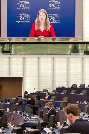 Fotografija 13: EP Plenary Session - 2022 budgetary procedure